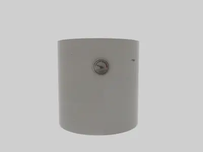 Water heater  Low-poly 3D model