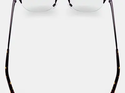 Symonds Eyeglasses in Carbon 3D model buy