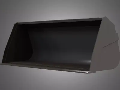 Universal Shovel  - Spare Part for JCB Skid Steer Loader 3D model