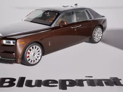 ArchViz Car Assets P18 - Unreal Engine 5 3D model