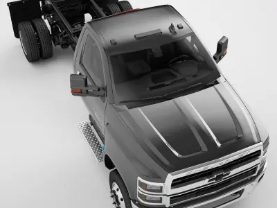2020 Chevrolet Silverado 6500HD Chassis 04 3D model