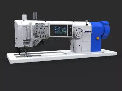 JUKI LU2800 Sewing machine 3d model Low-poly 3D model