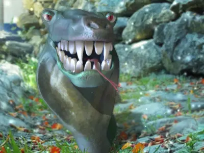 Snake - Lenny The Snake Free low-poly 3D model