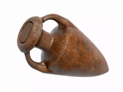 ancient greek amphora 3D model