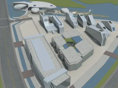 Museum 3 3D model