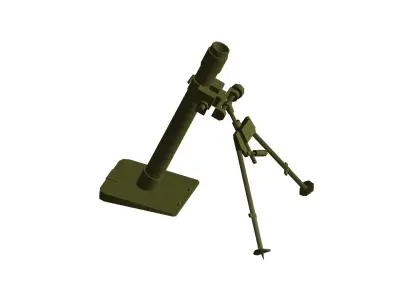 Mortar 3D model