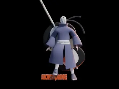 OBITO FROM NARUTO SHIPPUDEN 3D model
