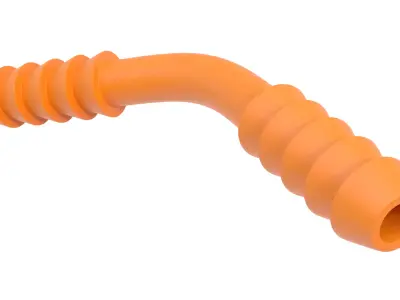 Pipe connector 02 3D model