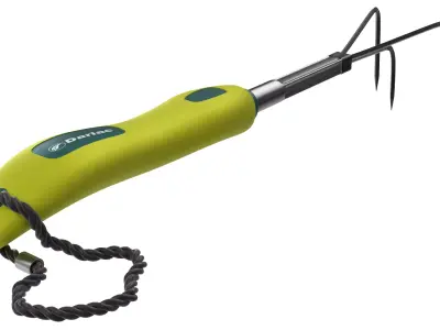 Garden Tool Hand Prong 3D model