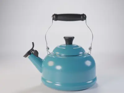 Le Creuset Classic Tea Kettle Low-poly 3D model