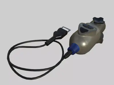 3 Chip Camera Low-poly 3D model