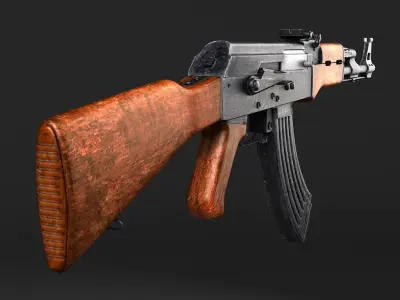 AK47 Kalashnikov 3D model purchase