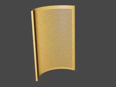 Screen Rapia Granulator Filter 3D model
