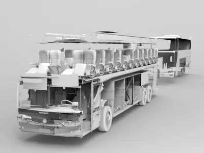 Marcopolo G6 1550 LD 3D model