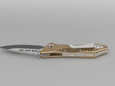 Knife Guardian tactical 3D model