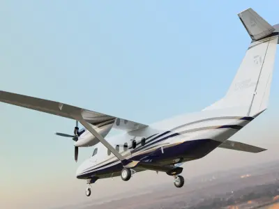 Cessna 408 SkyCourier 3D model purchase