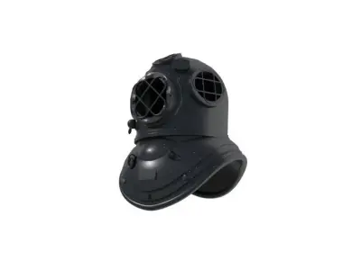 Diving Helmet 3D model