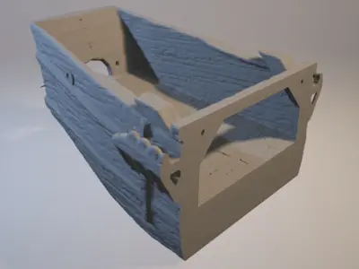 Cog ship -stl file-  3D print model