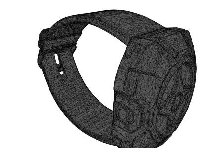 SciFi Futuristic Wearable Tech Device 3D model