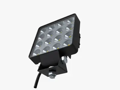 Small LED Light Bar 3D model