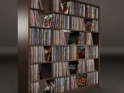 Vinyl Storage No-14 3D model