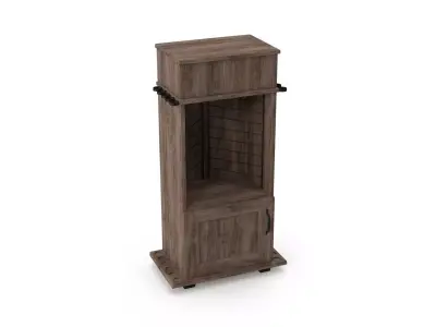 Tuff Stor by American Furniture Classics Fishing Storage 3D model