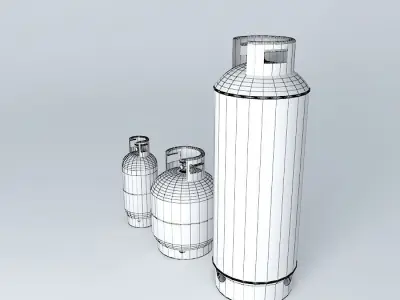 Gas liquado Free 3D model