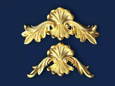 dekor ornament 3D model 212