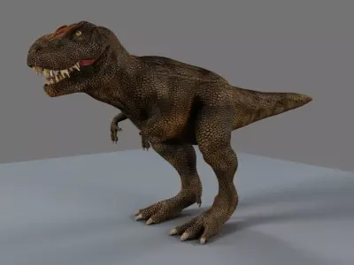 T-Rex t - rex dinosaur 3D model get