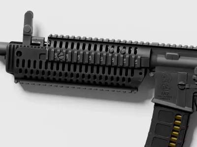 Colt IAR6940 Low-poly 3D model