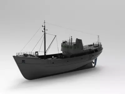 ship - 3D model