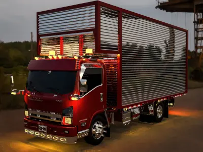ISUZU NNR Custom  3D model