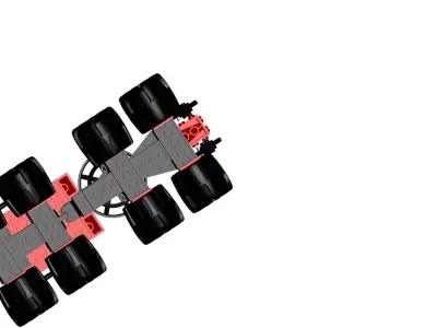 Celestial Forager 8x8 vechical 3D model