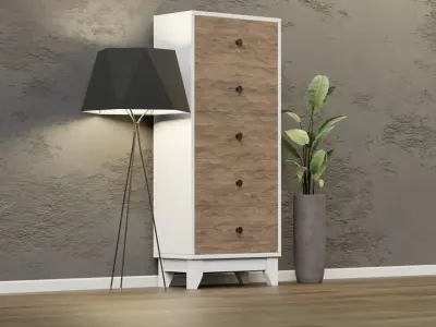 Modern Ikea Drawer Free 3D model