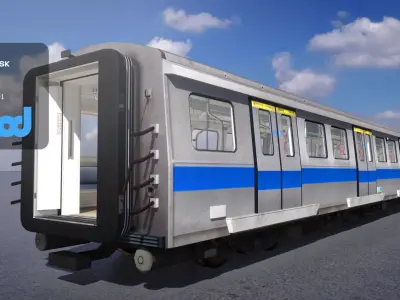 Tw Mrt Cabin 001 3D model