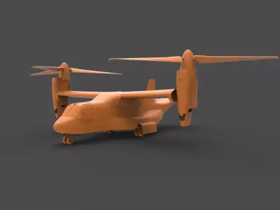 Bell Boeing V-22 3D print model