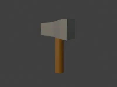 Midieval weaponds Free low-poly 3D model