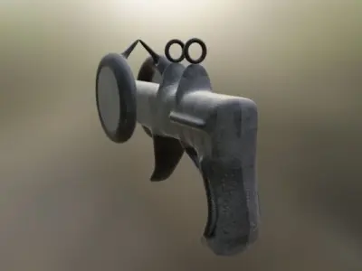 Alien weapon 3D model