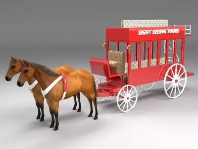 Sight Seeing Tours 3D model