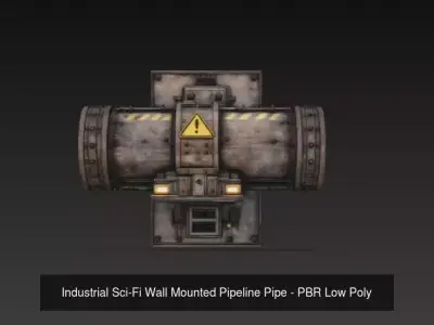 Pipes - Industrial Kitbash Pack - 6 prop pack - PBR Game Ready