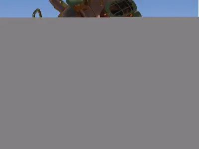 Low Poly Mark V Helium Low-poly 3D model