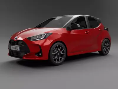 Toyota Yaris Free 3D model