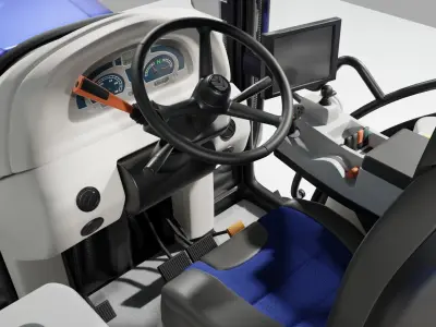 New Holland CNH Tractor T7000 3D model