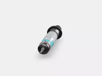 Sci-Fi Medical Syringe Low-poly 3D model