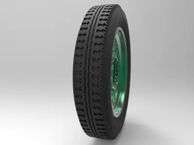Wheel Bentley 4 5 Litre Blower  3D model
