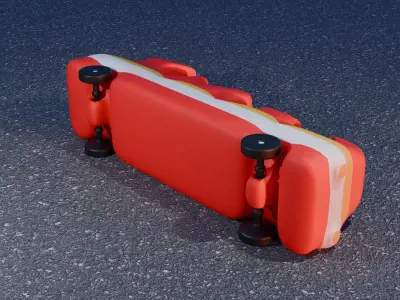 Fire truck 3D print model