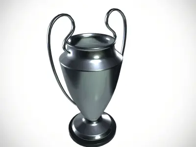 Trophy Low-poly 3D model purchase