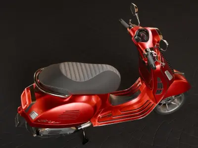 Vespa GTS 300  3D model