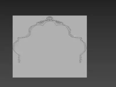 ornamet  Low-poly 3D model