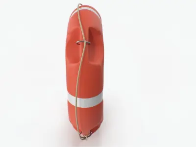 Lifebuoy lifeguard ring 3D model